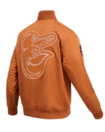 Baltimore Orioles Paint The City Twill Jacket | Trendy Leather Jackets