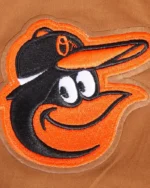 Baltimore Orioles Paint The City Twill Jacket | Trendy Leather Jackets