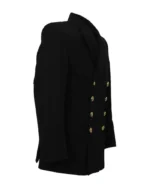 Barathea All Wool 8 Button Reefer Jacket | Trendy Leather Jackets