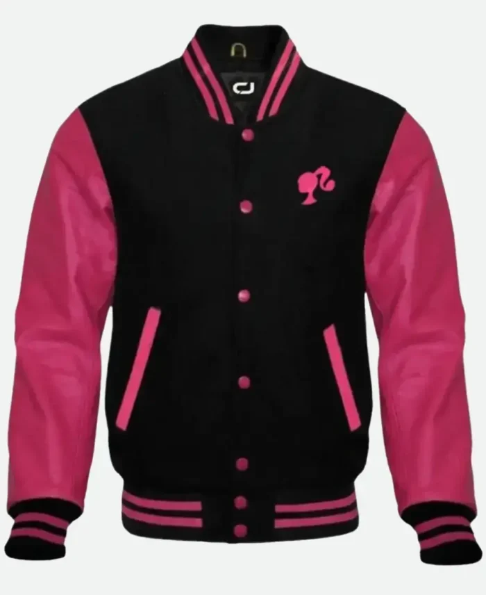Barbie Black & Pink Varsity Jacket - TLJ