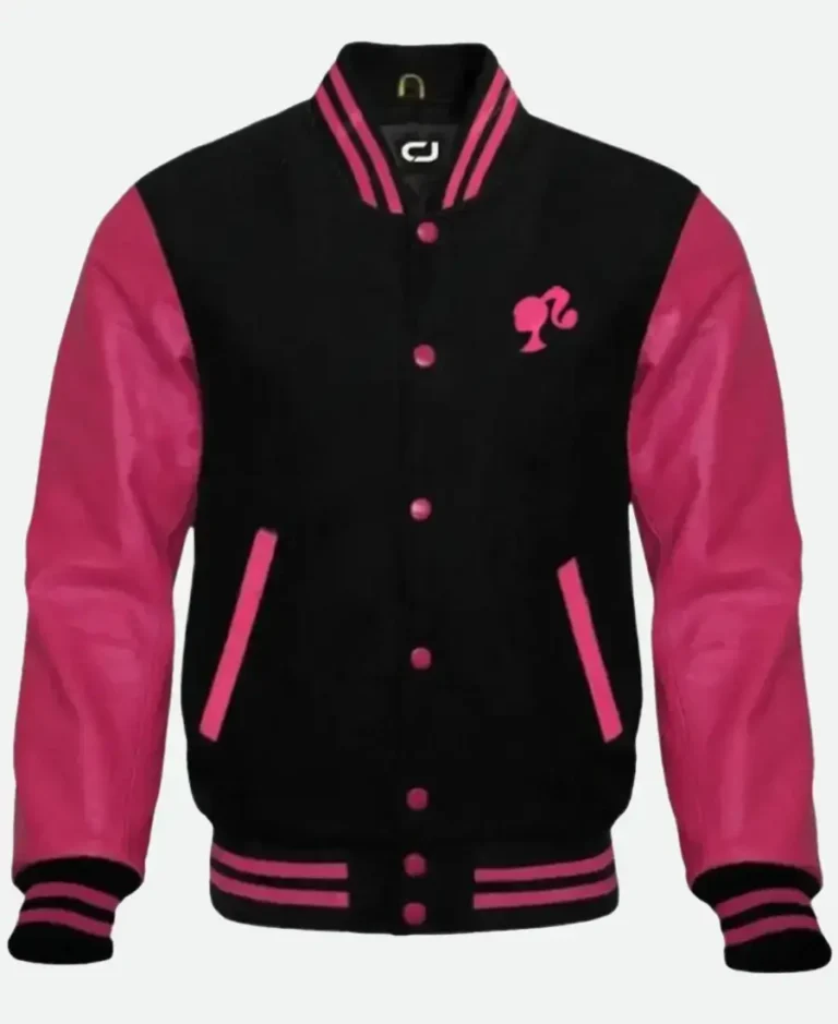 Barbie Black & Pink Varsity Jacket - TLJ