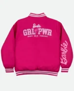 Barbie Pink Bomber Jacket | Trendy Leather Jackets