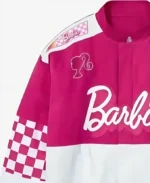 Barbie Pink Racer Jacket | Trendy Leather Jackets