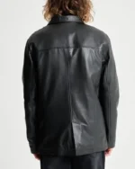 Barneys Originals Leather Reefer Jacket | Trendy Leather Jackets