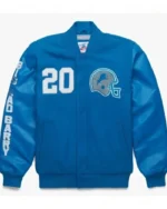 Barry Sanders GOAT Jacket | Trendy Leather Jackets