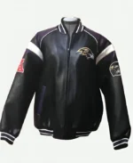 Bartolemo Baltimore Ravens NFL Leather Jacket | Trendy Leather Jackets