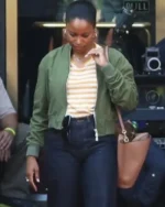 Beverly Hills Cop Axel F Taylour Paige Jacket