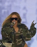 Beyoncé Renaissance Tour Camouflage Crop Jacket | TLJ
