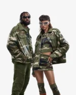 Beyoncé Renaissance Tour Camouflage Crop Jacket | TLJ