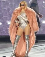 Beyoncé Renaissance World Tour Shearling Coat