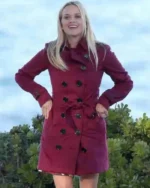 Big Little Lies Madeline Martha Mackenzie Coat | Trendy Leather Jackets