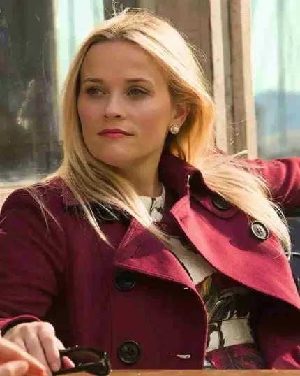 Big Little Lies Madeline Martha Mackenzie Coat | Trendy Leather Jackets