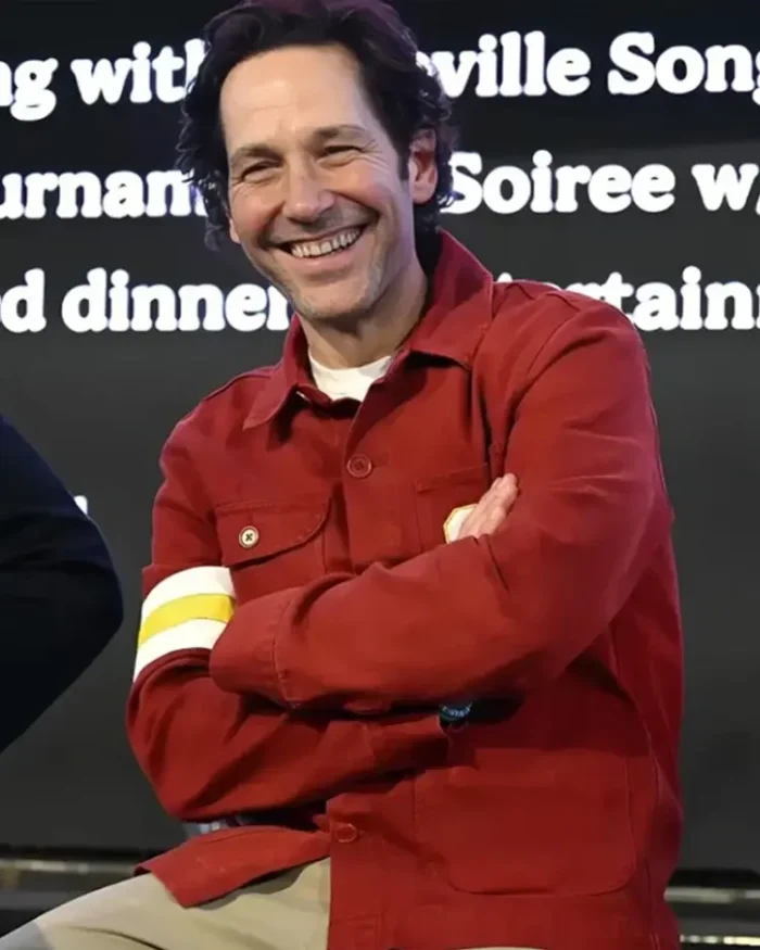 Big Slick 2024 Celebrity Weekend Paul Rudd Chiefs Jacket | Trendy Leather Jackets