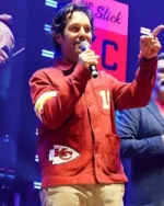 Big Slick 2024 Celebrity Weekend Paul Rudd Chiefs Jacket | Trendy Leather Jackets