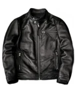 Biker Black Leather Jacket | Trendy Leather Jackets