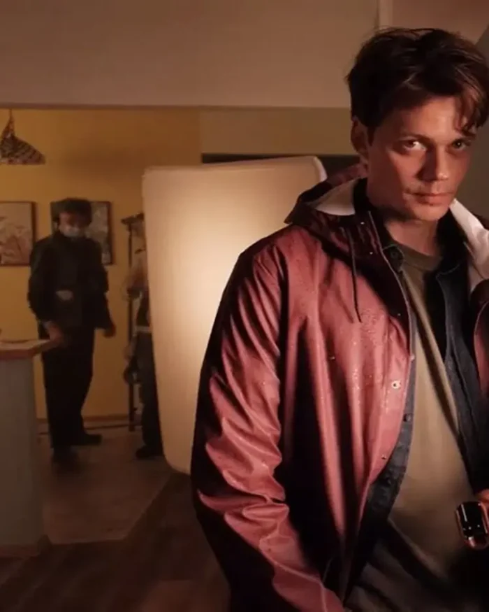Bill Skarsgård Barbarian Leather Hooded Jacket | Trendy Leather Jackets