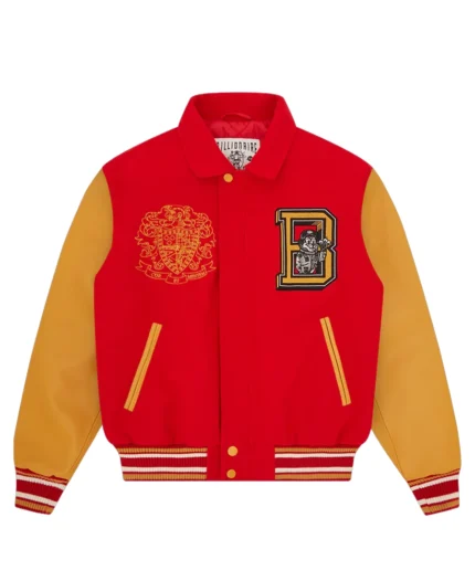 Billionaire Boys Club Mascot Varsity Jacket | Trendy Leather Jackets