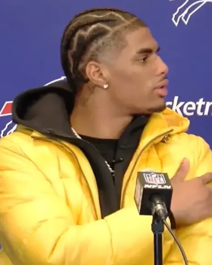 Bills Rookie Keon Coleman Macy’s Coat | Trendy Leather Jackets