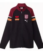 Billy Slater Queensland Maroons Zip Jacket | Trendy Leather Jackets