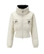 Blackberry Donazi Reversible Down Jacket | Trendy Leather Jackets