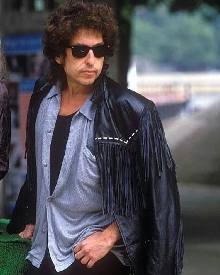 BOB Dylan Black Fringed Leather Jacket | Trendy Leather Jackets