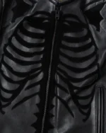 Bones Flat-Track All Black Vanson Biker Jacket