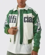 Boxy Fit PU Moto Collared Bomber Jacket | Trendy Leather Jackets