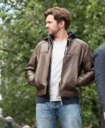 Brad de Vries Van der Valk Brown Jacket | Trendy Leather Jackets