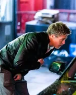 Brad Pitt Wolfs 2024 Movie Black Leather Jacket | Trendy Leather Jackets