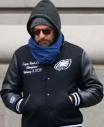 Bradley Cooper Black Eagles Varsity Jacket | Trendy Leather Jackets