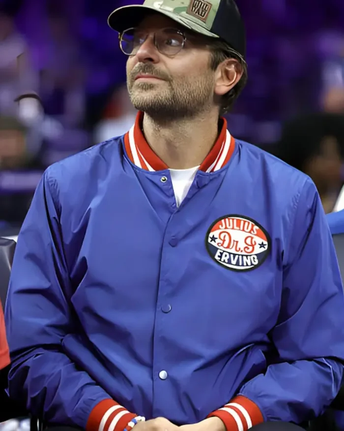 Bradley Cooper Julius Dr.J Erving Jacket | Trendy Leather Jackets