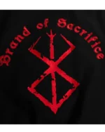 Brand Of Sacrifice Black Varsity Jacket | Trendy Leather Jackets