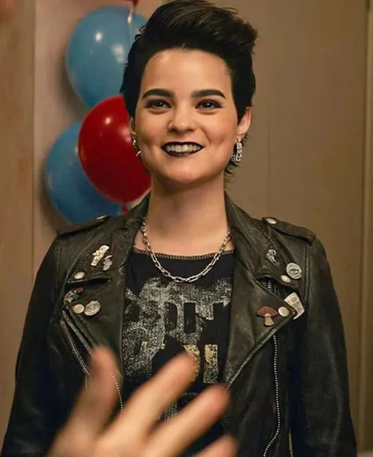 Brianna Hildebrand Deadpool 3 Leather Jacket | Trendy Leather Jackets