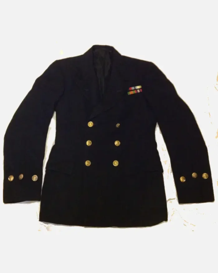 British Royal Navy Chief Petty Officer Uniform Reefer Jacket | Trendy Leather Jackets