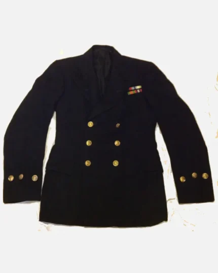 British Royal Navy Chief Petty Officer Uniform Reefer Jacket | Trendy Leather Jackets
