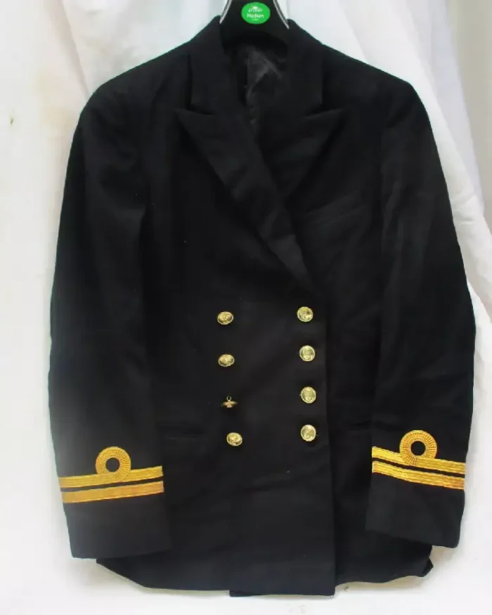 British Royal Navy Lieutenant Reefer Jacket | Trendy Leather Jackets
