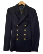 British Royal Navy Officers Reefer Dress Jacket | Trendy Leather Jackets