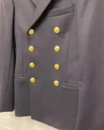 British Royal Navy Officers Reefer Dress Jacket | Trendy Leather Jackets