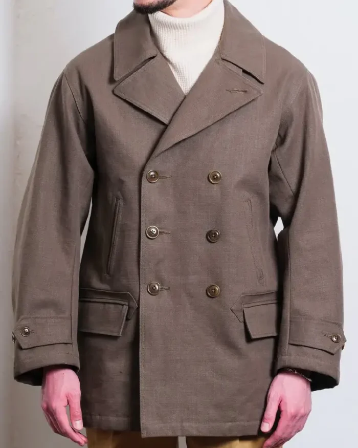 British Royal Navy Soundman Reefer Jacket | Trendy Leather Jackets