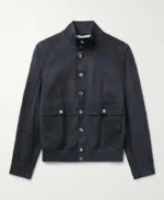 Brunello Cucinelli Suede Blouson Jacket | Trendy Leather Jackets