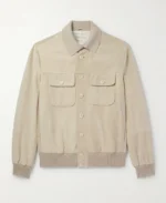 Brunello Cucinelli Suede Jacket | Trendy Leather Jackets
