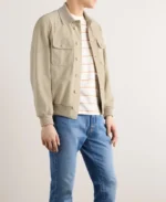 Brunello Cucinelli Suede Jacket | Trendy Leather Jackets