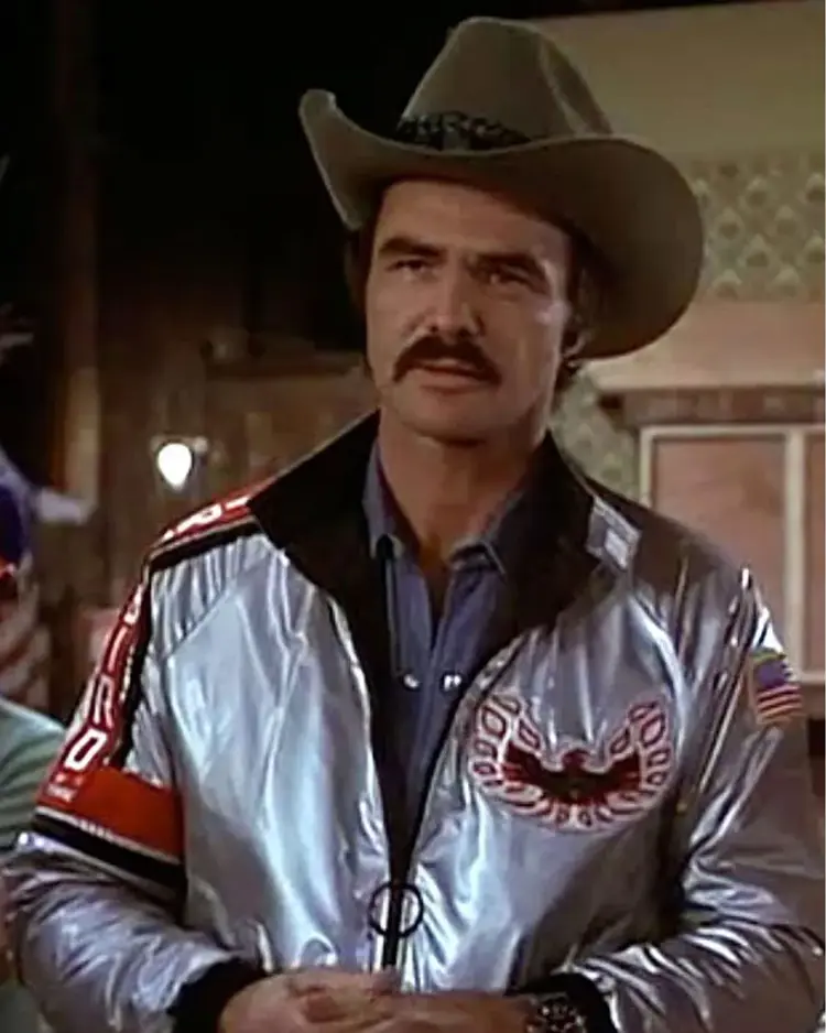 Burt Reynolds Hooper Firebird Silver Jacket | Trendy Leather Jackets
