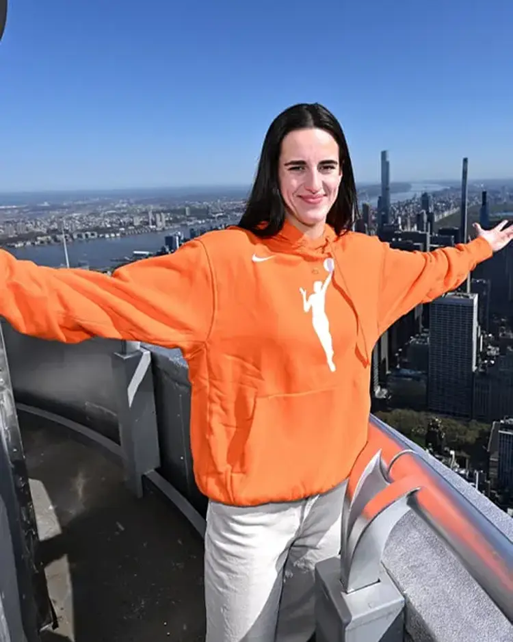 Caitlin Clark Orange Hoodie On Sale | TLJ