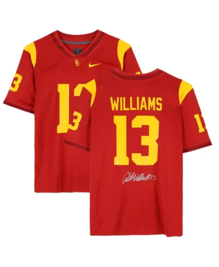 Caleb Williams USC Trojans Autographed Nike Limited Jersey | Trendy Leather Jackets