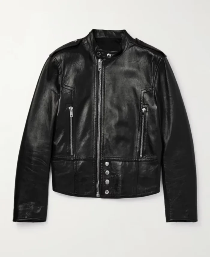 Celine Homme Biker Leather Jacket | Trendy Leather Jackets