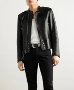 Celine Homme Biker Leather Jacket | Trendy Leather Jackets