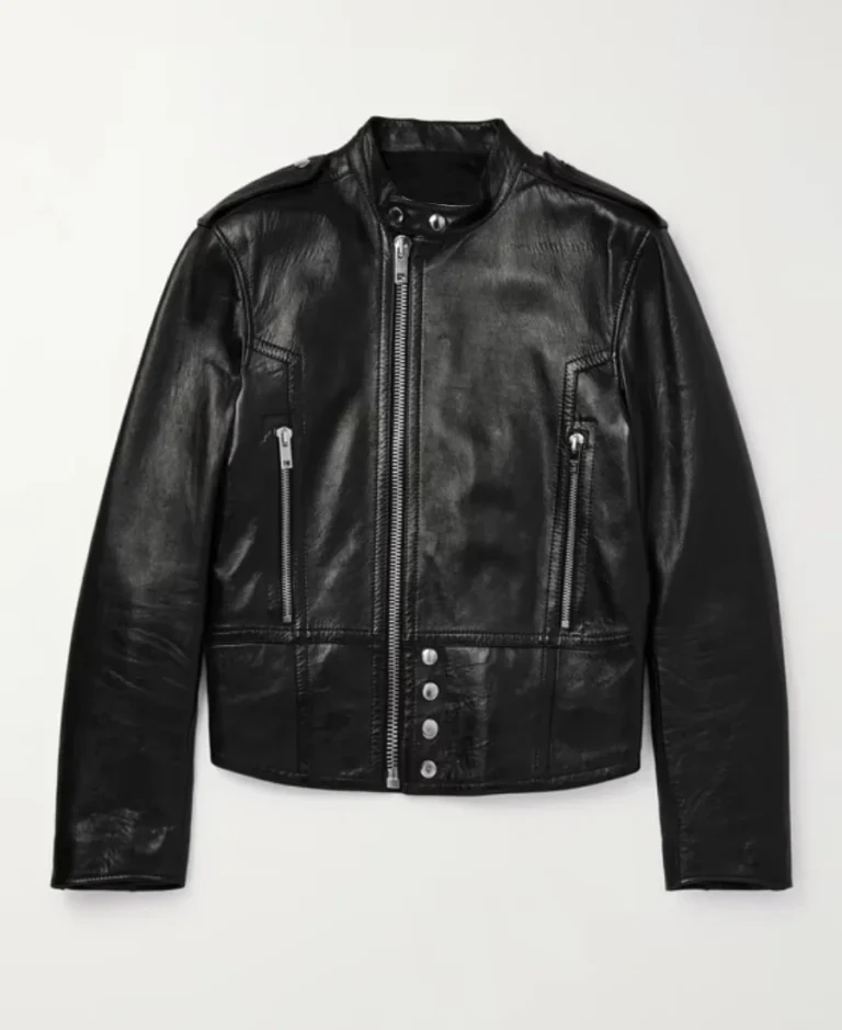 Celine Homme Biker Leather Jacket | Trendy Leather Jackets