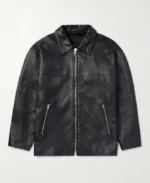 Celine Homme Black Leather Jacket | Trendy Leather Jackets