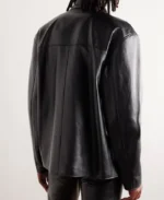 Celine Homme Black Leather Jacket | Trendy Leather Jackets